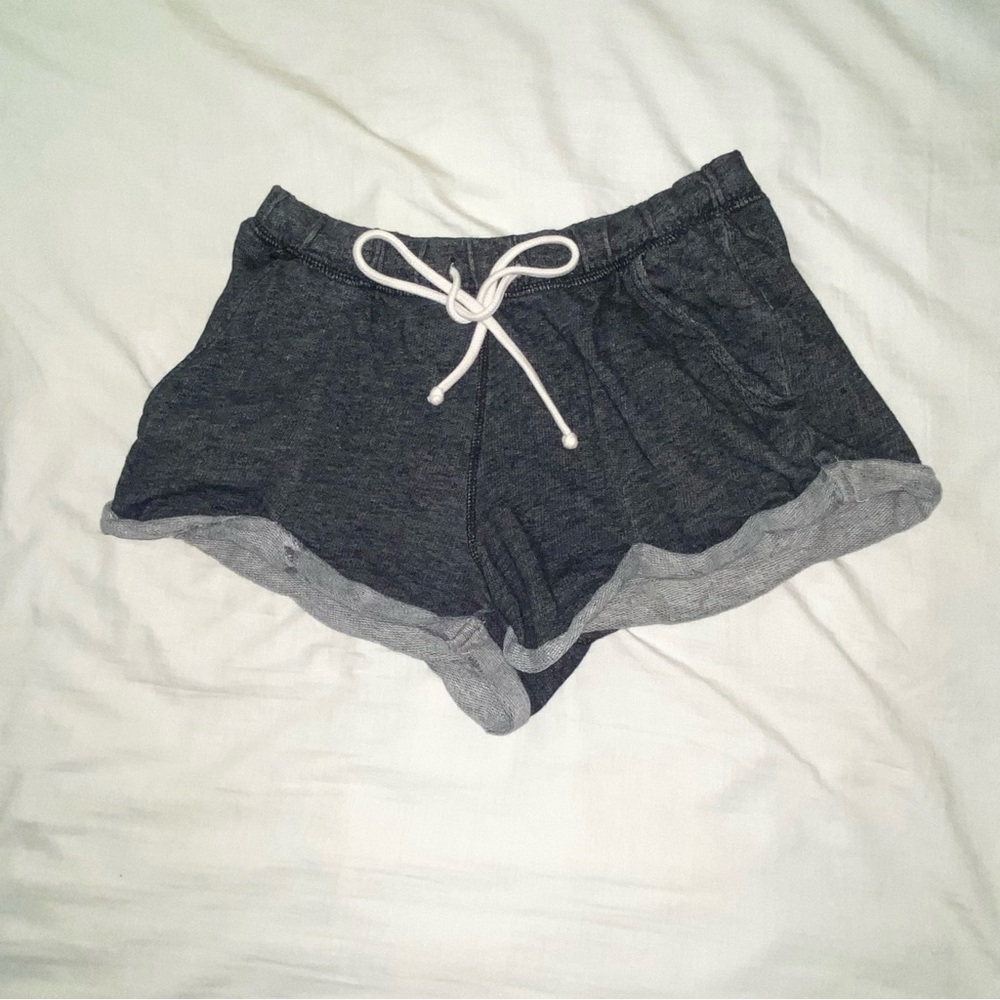 Black Pyjama Shorts